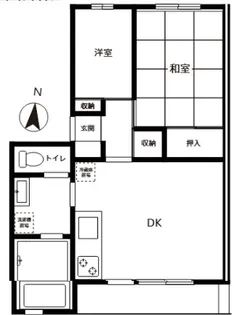 ファミール青葉台1号棟【1階】の間取り