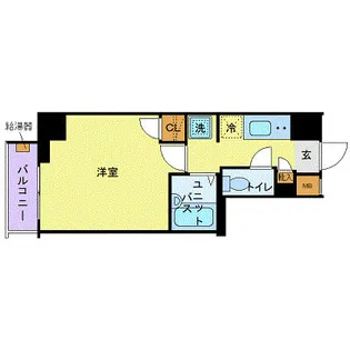 プレスタイル川崎【2階】の間取り