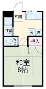ハイツKTY【105号室】の間取り