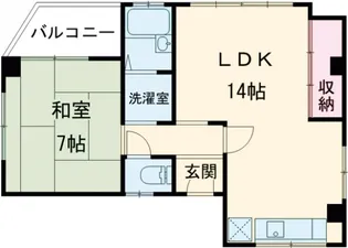 あっとホーム【301号室】の間取り