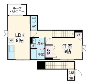 ミーシグ【3階】の間取り