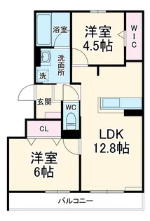 D-residence荘園A【2階】の間取り