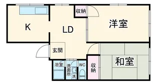 伊藤第三コーポ【3階】の間取り