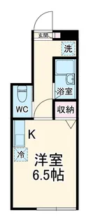 AZEST−RENT所沢【103号室】の間取り