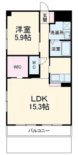 ハイツM【2階】の間取り