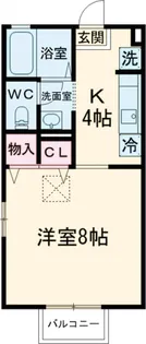 ピコリーノ【203号室】の間取り