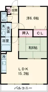 プライムアーバン武蔵小金井【3階】の間取り