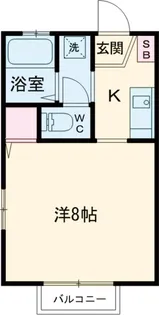 アースアイランドⅢ【101号室】の間取り