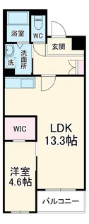 SK Residence Nagoya【3階】の間取り