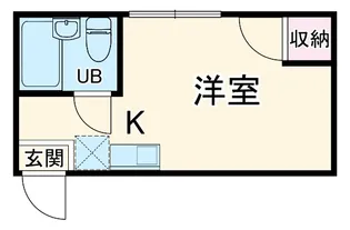 コーポグレイスフル【102号室】の間取り