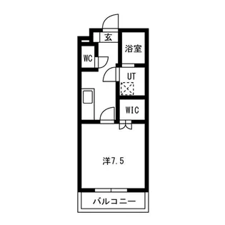 ポルトフィーノ長岡【4階】の間取り