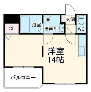 フローラ・S【3階】の間取り