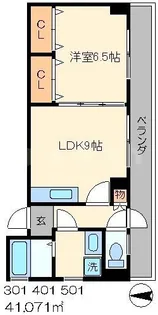 エテルノポッソ【3階】の間取り