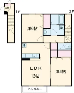 サンシティ A【2階】の間取り