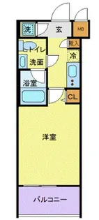 レジディア大森【7階】の間取り