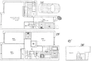 浜田山タウンホームⅡ【117号室】の間取り