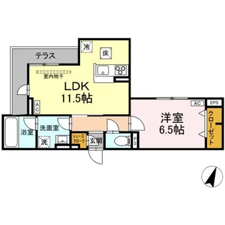 ESPELIA・K【2階】の間取り