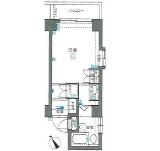 ワコーレ青砥【2階】の間取り