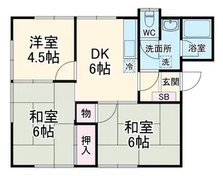 HOUSE陽ざし野Ⅰ【2階】の間取り