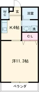 KURURU【2階】の間取り