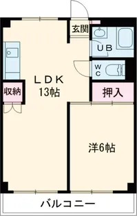 平沢ハイツ【3階】の間取り