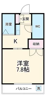 ファミールS東棟 【102号室】の間取り