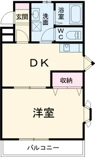 アスティー千種【105号室】の間取り