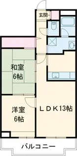 ヴェルアージュ小山【502号室】の間取り