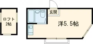 アーティクル武蔵野【2階】の間取り