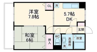 アーサーヴィラ【3階】の間取り