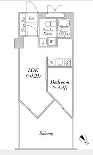 TraValore淵野辺【3階】の間取り