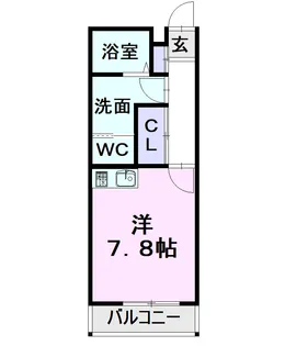 ラポール【3階】の間取り