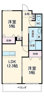 ラ・フレージア【3階】の間取り