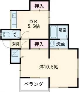 K’Lien(ケーズリアン)【2階】の間取り