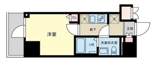 プライマル品川大森海岸【9階】の間取り