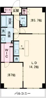ザ・ケンジントン・レジデンスときわ台【2階】の間取り