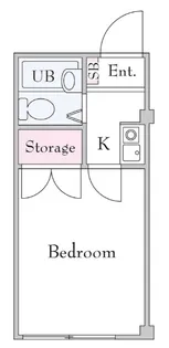 一ツ橋リビング【302号室】の間取り