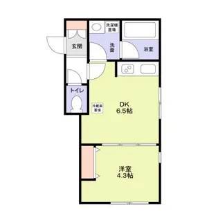 モンレーヴ本駒込【1階】の間取り