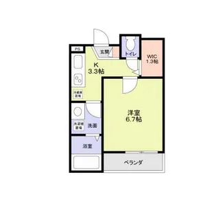 モンレーヴ本駒込【3階】の間取り