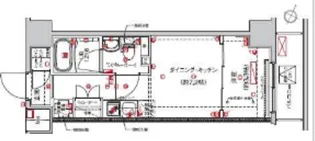 SAKURA AXIS 中板橋【802号室】の間取り