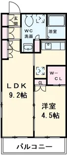 パークアクシス名駅南【5階】の間取り
