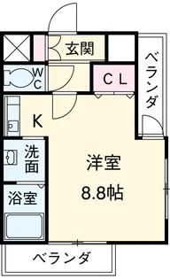 プレサンス名古屋STATIONザ・シティ【10階】の間取り