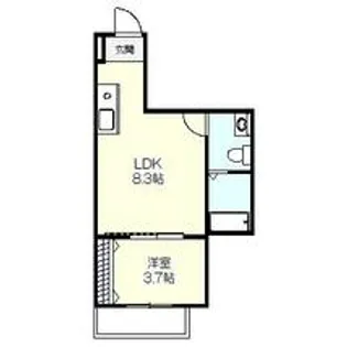 ひなたと春風のラテ【3階】の間取り