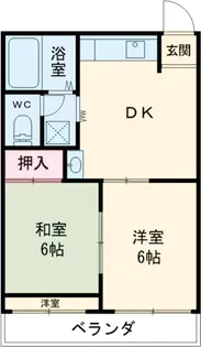 大塚マンション【1階】の間取り