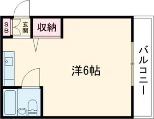 メゾン・エレーズ№3【2階】の間取り