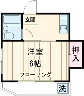 カンタドール下條【2階】の間取り