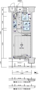 メインステージ滝野川桜通り【9階】の間取り