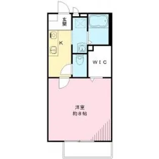 ビネオランス【1階】の間取り