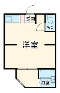 フォレストⅡ【1階】の間取り