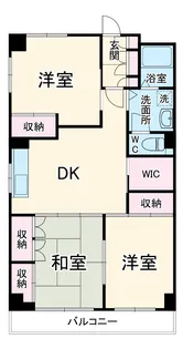 ハイム下鶴間【1階】の間取り